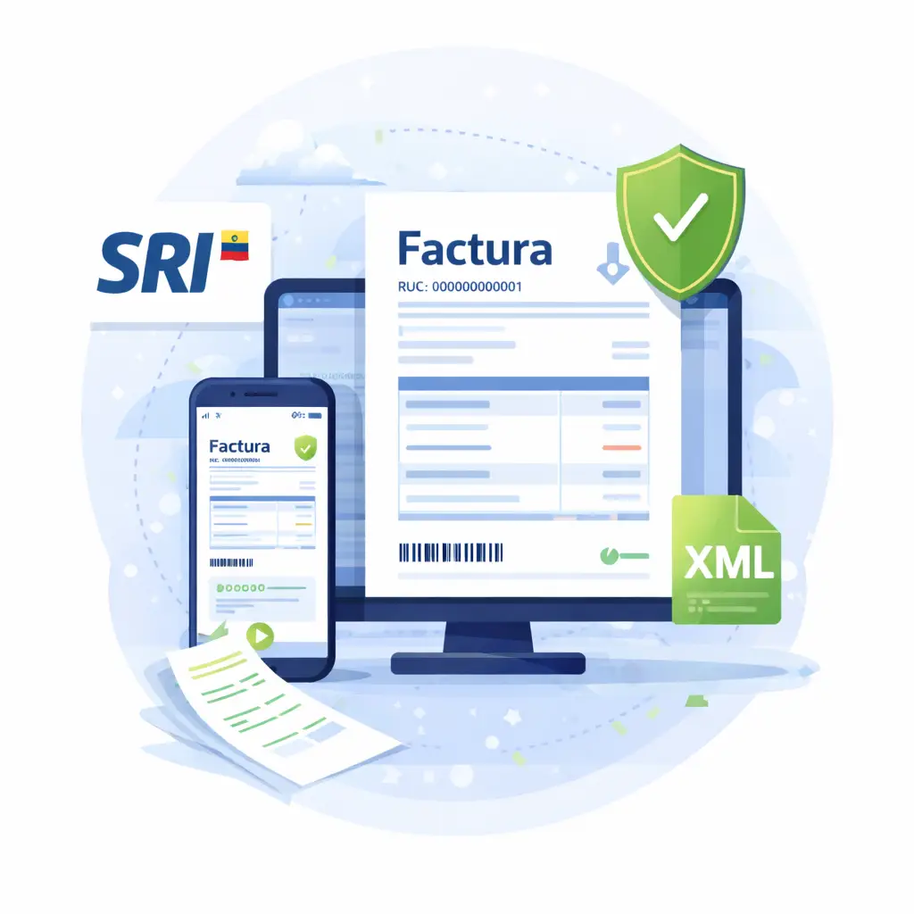 Factura electrónica del SRI